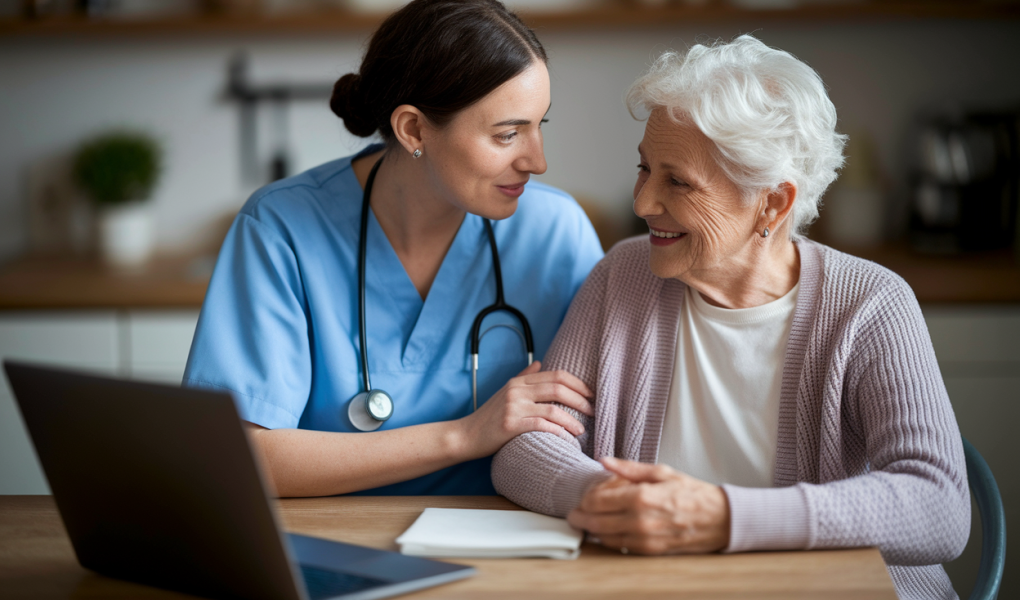 aidant-personne-agee-table-ordinateur