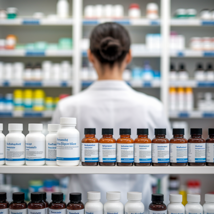 bouteilles-rangees-pharmacien-dos