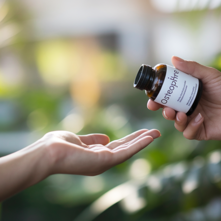 main-bouteille-ouverte-osteoparine-plantes