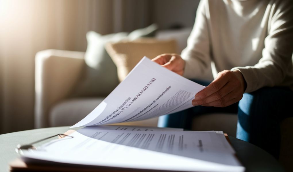 personne-pensive-salon-documents-lumiere