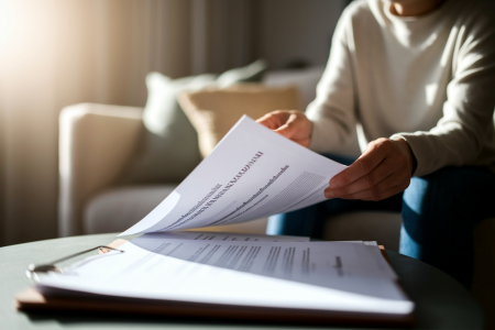 personne-pensive-salon-documents-lumiere