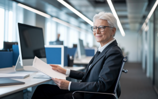 professionnel-senior-bureau-moderne-documents