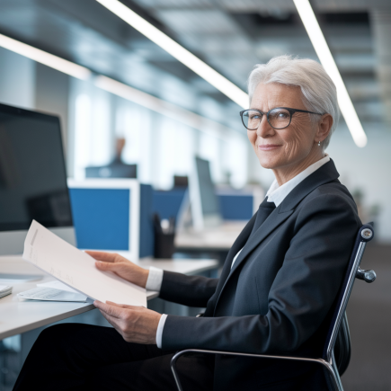 professionnel-senior-bureau-moderne-documents