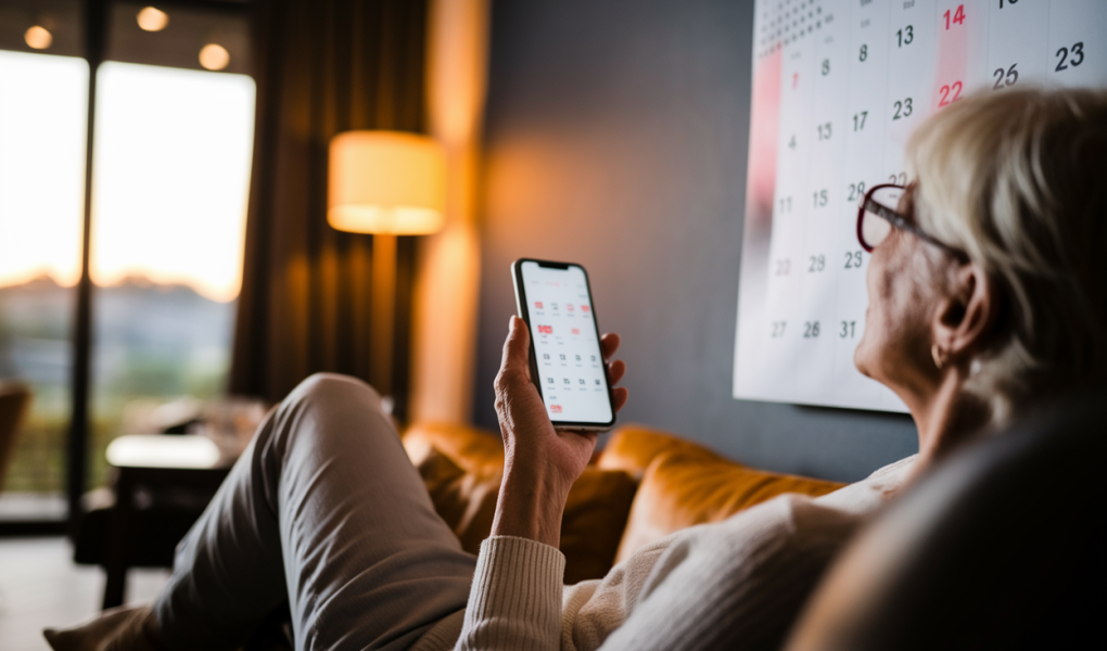 senior-salon-moderne-calendrier-mural-smartphone