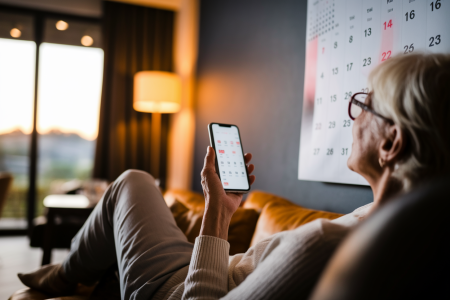 senior-salon-moderne-calendrier-mural-smartphone