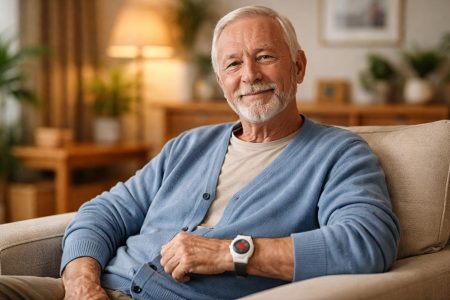 senior-bracelet-connecte-salon-chaleureux