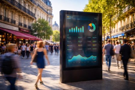tableau-numerique-ville-francaise-ensoleillee